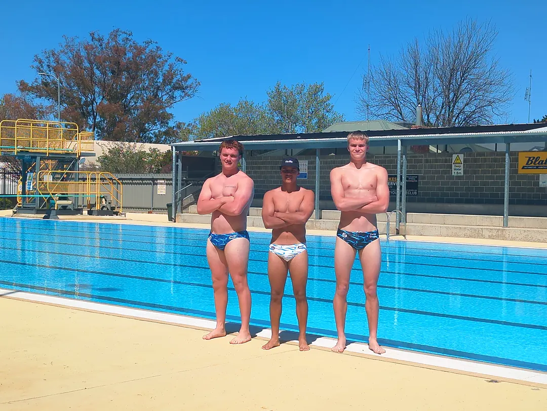 Mens Fitness4All swimwear at the Parkes Aquatic Centre