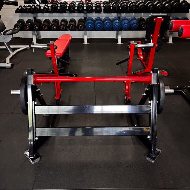 Plate-Loaded Deadlift - targets Back