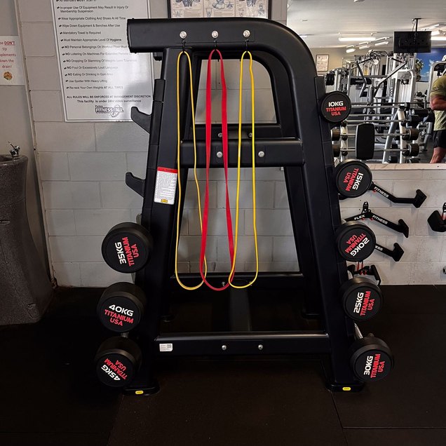 Barbell Rack - targets Full Body