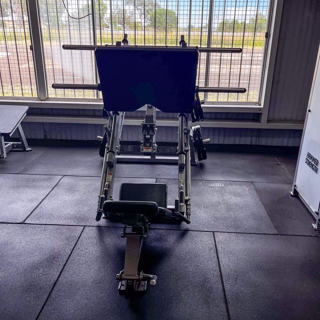 Leg Press - targets Legs