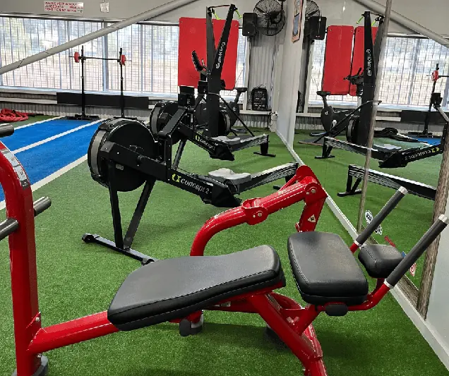 Rowing Machine - targets Cardio