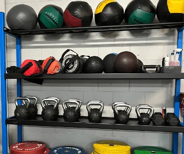 Slam Balls & Kettlebells - targets Full Body